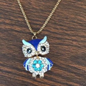 Owl necklace - Betsy Johnson